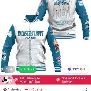 Backstreet Boys 2023 Tour Jacket